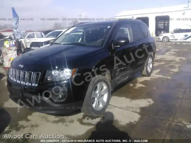 2016 Jeep Compass 1C4NJCBA8GD641636 — hoton gwanjo Iaai na 2
