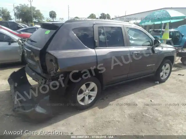 2015 Jeep Compass 1C4NJDEBXFD386089 — hoton gwanjo Iaai na 4