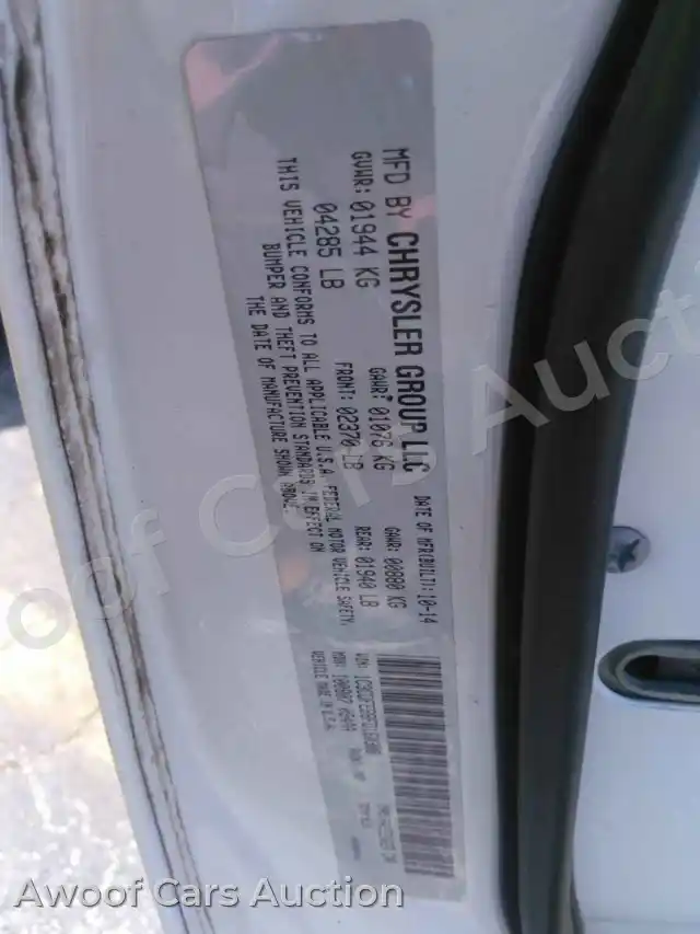 2015 Dodge Dart 1C3CDFEB8FD160308 — hoton gwanjo Manheim na 6