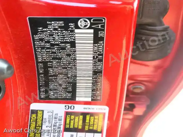 2014 Toyota Corolla 2T1BURHE5EC195219 — Copart auction photo 13