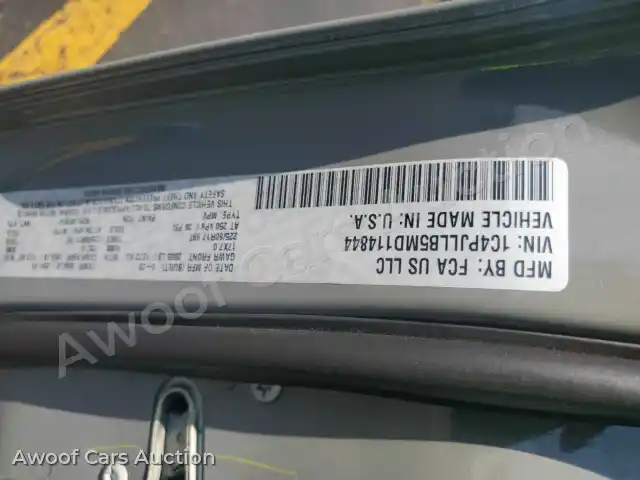 2021 Jeep Cherokee 1C4PJLLB5MD114844 — photo 30 de la vente Manheim
