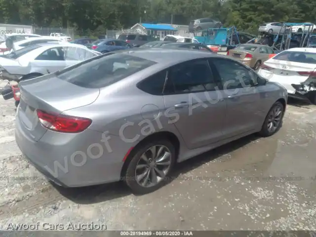 2015 Chrysler 200 1C3CCCBB6FN733125 — Iaai auction photo 4