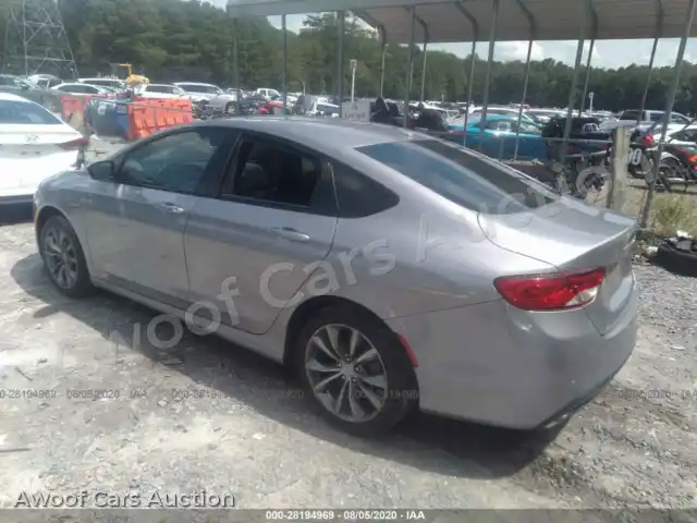 2015 Chrysler 200 1C3CCCBB6FN733125 — Iaai auction photo 3