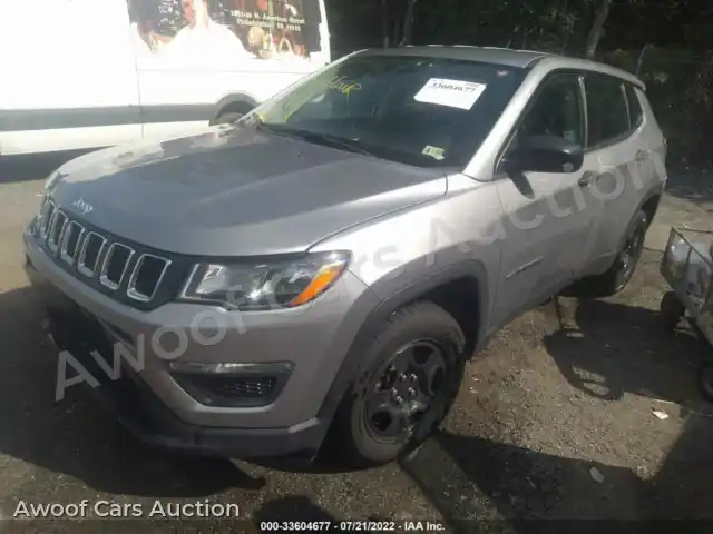 2018 Jeep Compass 3C4NJCAB5JT465978 — photo 2 de la vente Iaai