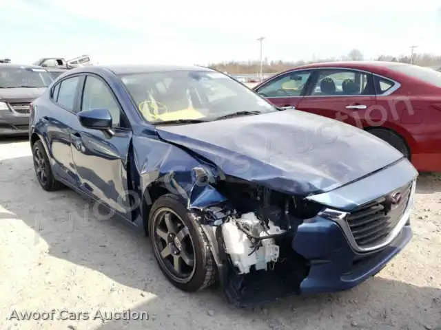 2017 Mazda 3 3MZBN1U71HM134884 — Copart auction photo 1