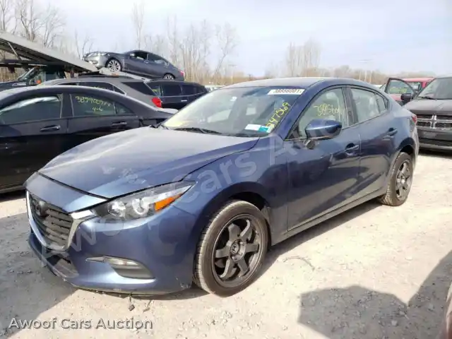 2017 Mazda 3 3MZBN1U71HM134884 — Copart auction photo 2