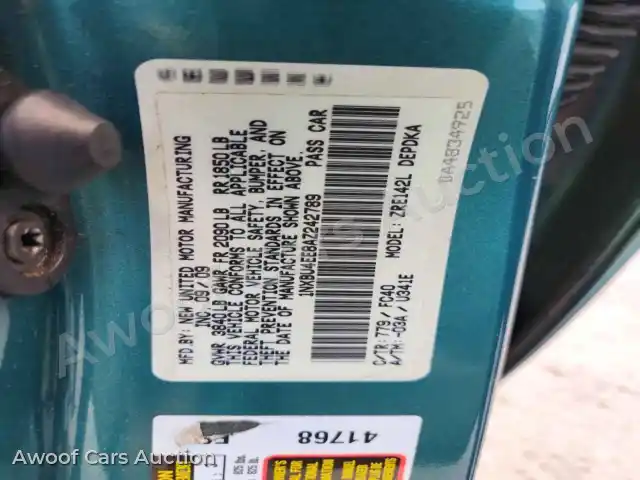 2010 Toyota Corolla 1NXBU4EE8AZ242789 — Copart auction photo 13