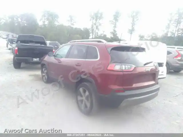2019 Jeep Cherokee 1C4PJLDB9KD243424 — Iaai auction photo 3