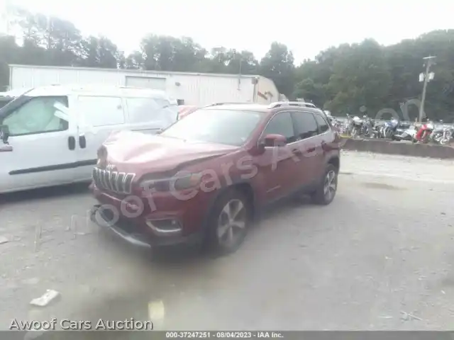 2019 Jeep Cherokee 1C4PJLDB9KD243424 — Iaai auction photo 2