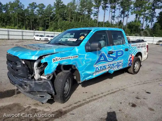 2017 Ford F150 1FTEW1CP4HFA54395 — photo 1 de la vente Copart