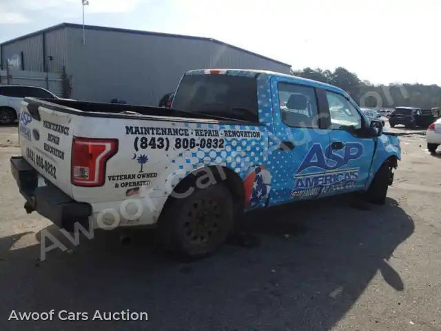 2017 Ford F150 1FTEW1CP4HFA54395 — photo 3 de la vente Copart
