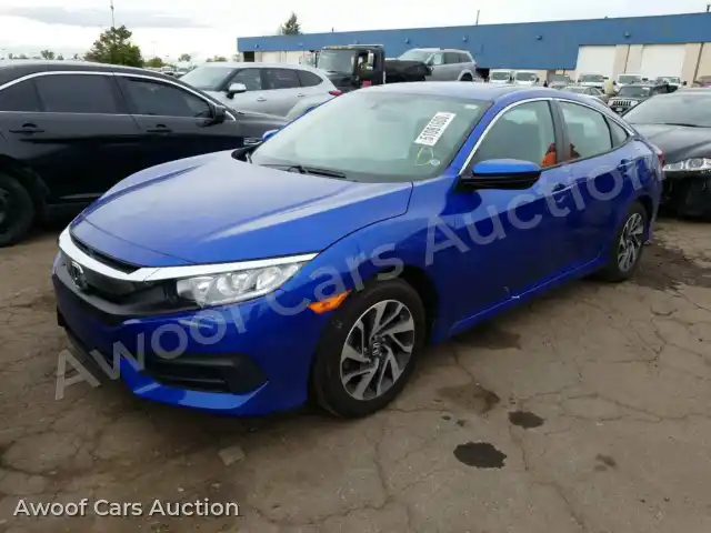 2017 Honda Civic 19XFC2F72HE075092 — Copart auction photo 2