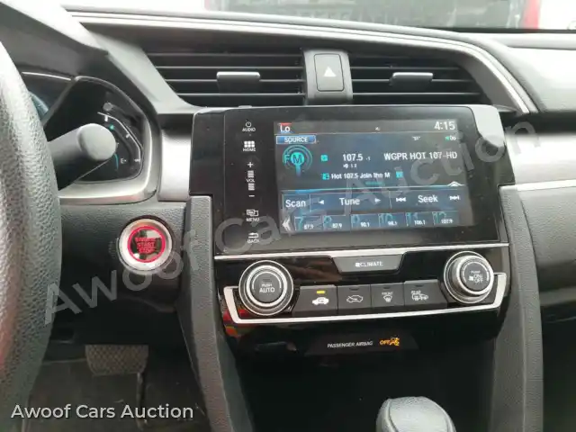2017 Honda Civic 19XFC2F72HE075092 — Copart auction photo 9