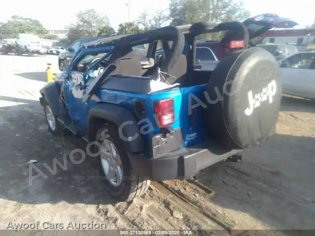 2016 Jeep Wrangler 1C4AJWAG4GL118349 — Iaai auction photo 3