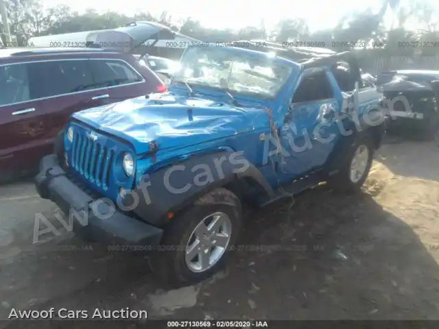 2016 Jeep Wrangler 1C4AJWAG4GL118349 — Iaai auction photo 2