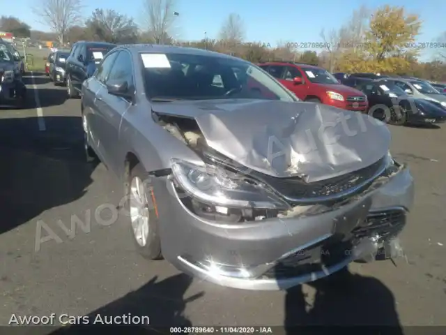 2015 Chrysler 200 1C3CCCAB2FN664256 — Iaai auction photo 1