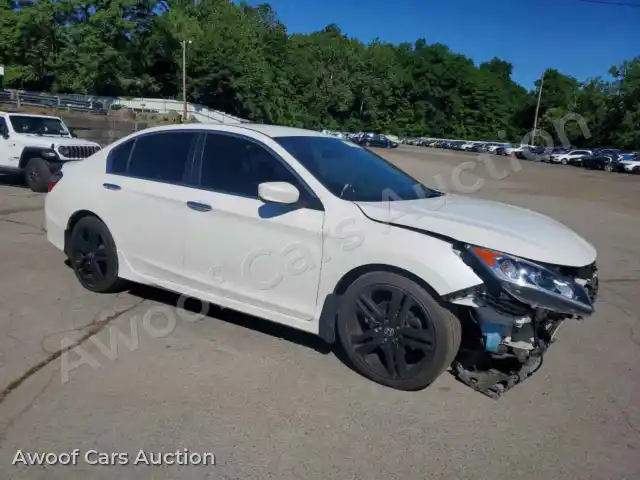 2017 Honda Accord 1HGCR2F1XHA197958 — photo 4 de la vente Copart