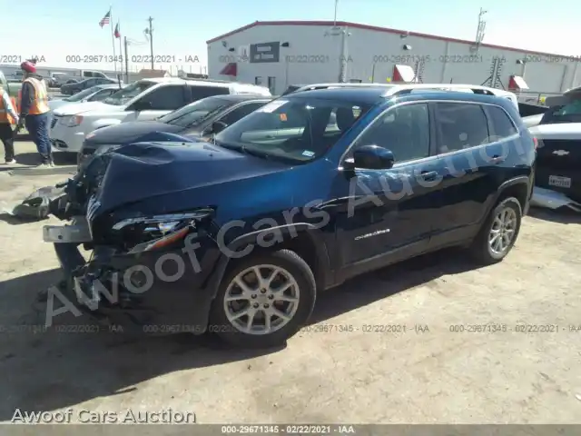 2018 Jeep Cherokee 1C4PJLCB5JD566532 — Iaai auction photo 2