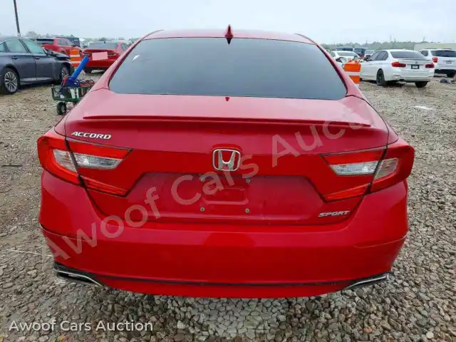 2019 Honda Accord 1HGCV1F38KA110007 — Copart auction photo 6