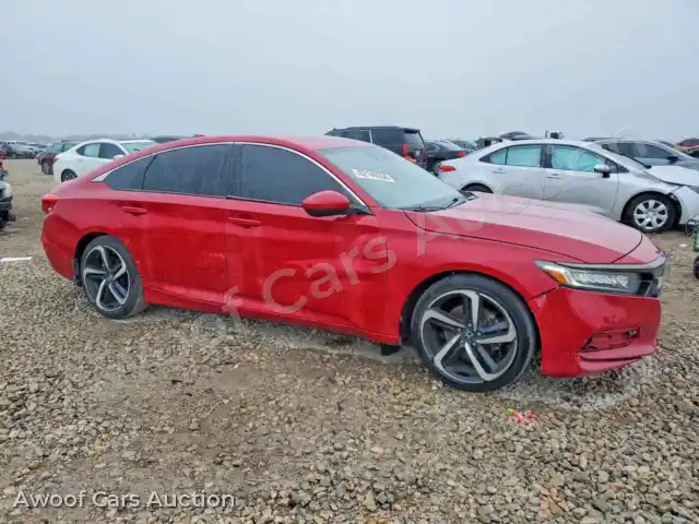 2019 Honda Accord 1HGCV1F38KA110007 — Copart auction photo 4