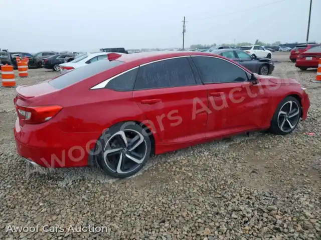 2019 Honda Accord 1HGCV1F38KA110007 — Copart auction photo 3