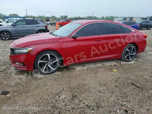 2019 Honda Accord 1HGCV1F38KA110007 — Copart auction photo 1