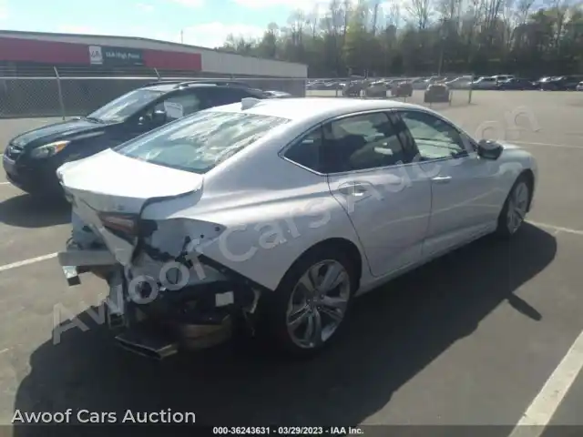 2021 Acura TLX 19UUB6F42MA002035 — Iaai auction photo 4