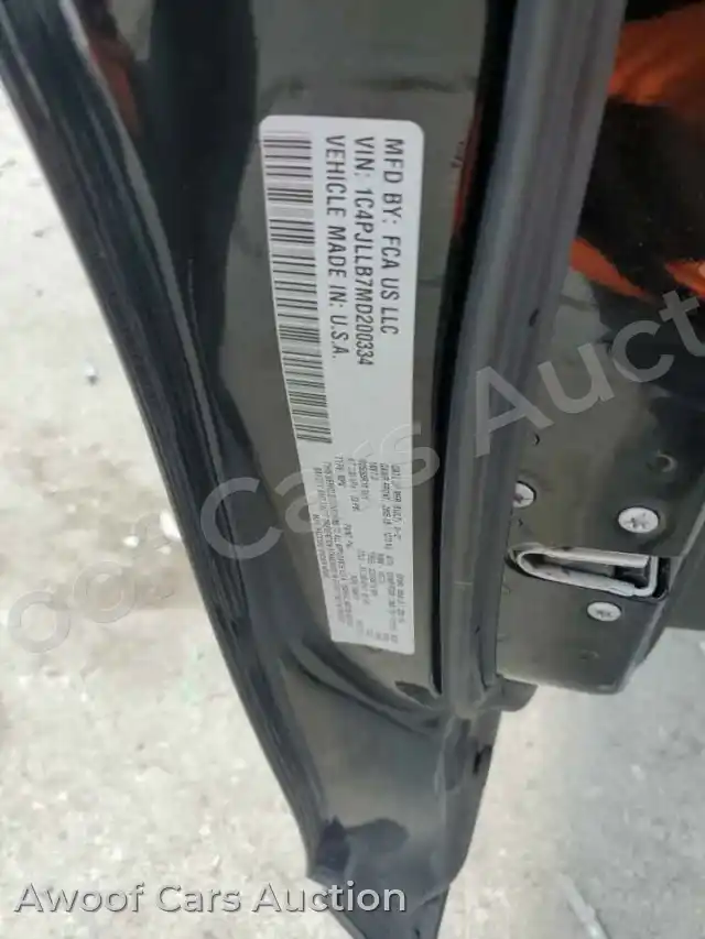 2021 Jeep Grand Cherokee 1C4PJLLB7MD200334 — Copart auction photo 13