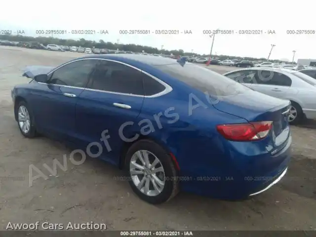 2017 Chrysler 200 1C3CCCAB9HN509772 — photo 3 de la vente Iaai