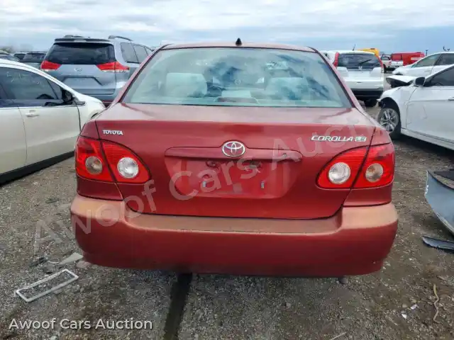 2008 Toyota Corolla 1NXBR32E38Z967761 — hoton gwanjo Copart na 6