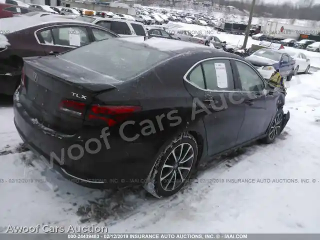 2015 Acura TLX 19UUB2F59FA022531 — Iaai auction photo 4