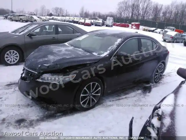 2015 Acura TLX 19UUB2F59FA022531 — Iaai auction photo 2