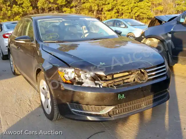 2012 Volkswagen Passat 1VWBH7A32CC098497 — Copart auction photo 1