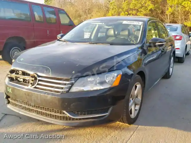 2012 Volkswagen Passat 1VWBH7A32CC098497 — Copart auction photo 2