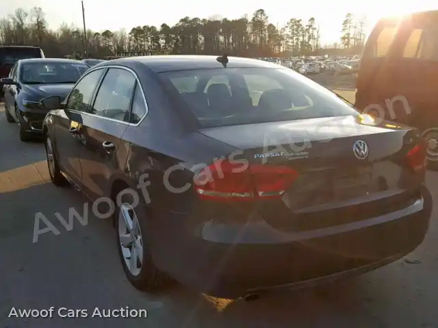 2012 Volkswagen Passat 1VWBH7A32CC098497 — Copart auction photo 3