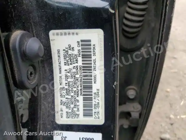 2010 Toyota Corolla 1NXBU4EE8AZ310380 — Copart auction photo 13