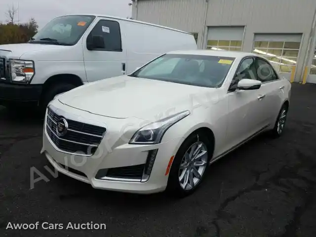 2014 Cadillac CTS Sedan 1G6AW5SX2E0120452 — Manheim auction photo 1