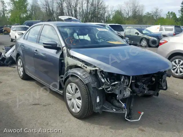 2014 Volkswagen Jetta 3VWD17AJ3EM362680 — Copart auction photo 1