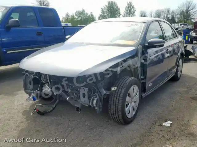 2014 Volkswagen Jetta 3VWD17AJ3EM362680 — Copart auction photo 2