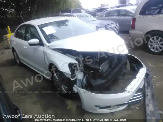 2014 Volkswagen Passat 1VWAP7A3XEC025153 — photo 1 de la vente Iaai