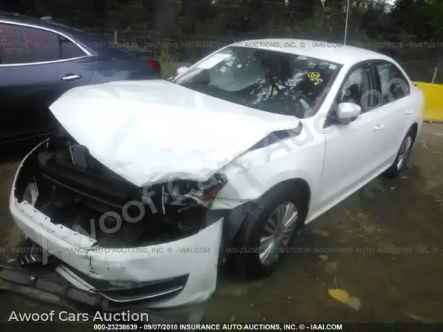 2014 Volkswagen Passat 1VWAP7A3XEC025153 — photo 2 de la vente Iaai