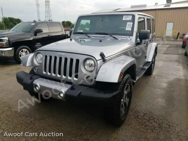 2018 Jeep Wrangler 1C4BJWEG6JL935747 — Manheim auction photo 1
