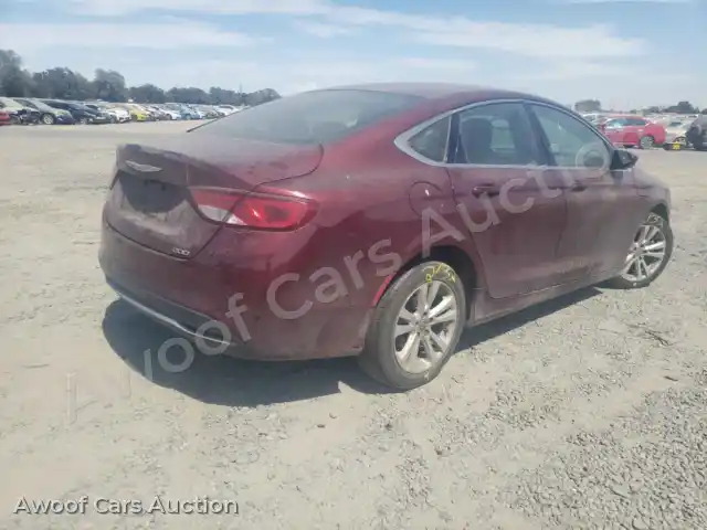 2016 Chrysler 200 1C3CCCAB9GN168078 — Copart auction photo 4