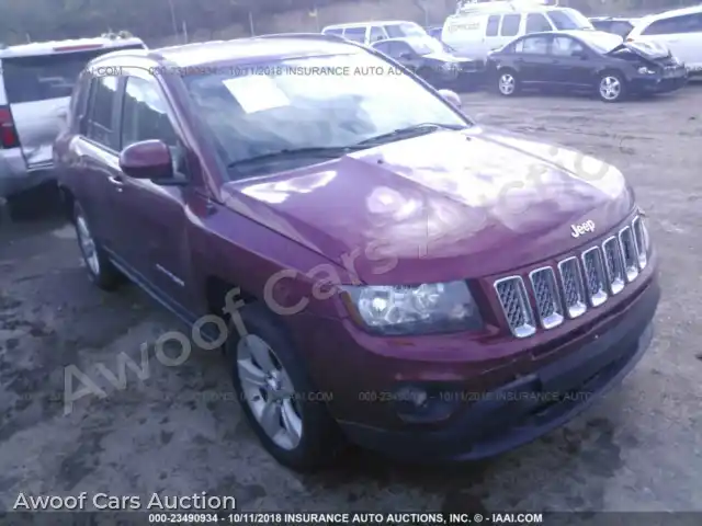 2016 Jeep Compass 1C4NJCEA9GD633380 — Iaai auction photo 1