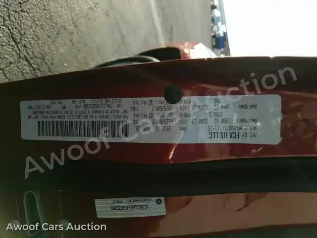 2016 Jeep Compass 1C4NJCEA9GD633380 — Manheim auction photo 6