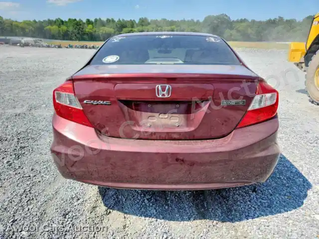 2012 Honda Civic 19XFB2F81CE103193 — Copart auction photo 6