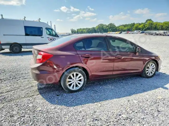 2012 Honda Civic 19XFB2F81CE103193 — Copart auction photo 3
