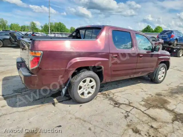 2008 Honda Ridgeline 2HJYK16448H508701 — Copart auction photo 3