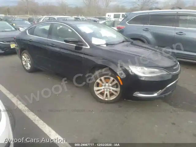 2015 Chrysler 200 1C3CCCABXFN697358 — Iaai auction photo 1