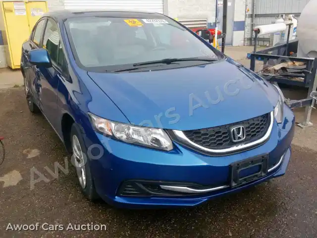 2013 Honda Civic LX 19XFB2F50DE281880 — Copart auction photo 1
